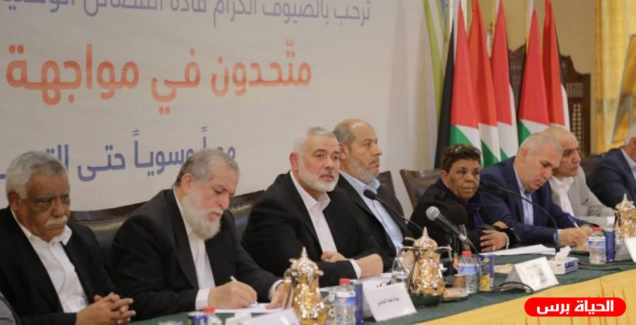 هنية يدعو إلى رؤية وطنية وميثاق شرف لإسقاط صفقة القرن